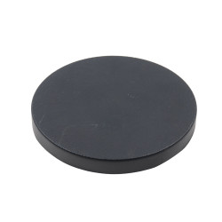 Suport ghiveci flori IPRR300-S433, mobil, rotund, plastic, antracit, 29.2 x 5.7 cm
