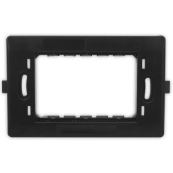 Suport Hoff, 3 module, 113 x 69 x 13 mm, pentru rama priza / intrerupator
