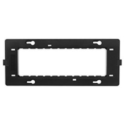 Suport Hoff, 6 module, 180 x 69 x 13 mm, pentru rama priza / intrerupator