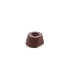 Suport pentru polita, din plastic, maro, set 12 bucati