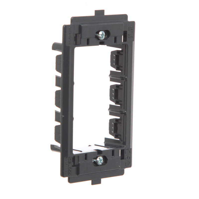 Suport pentru sistemul de rame Gewiss System GW24201-1PG, 3 module Suport pentru sistemul de rame Gewiss System GW24201-1PG, 3 module