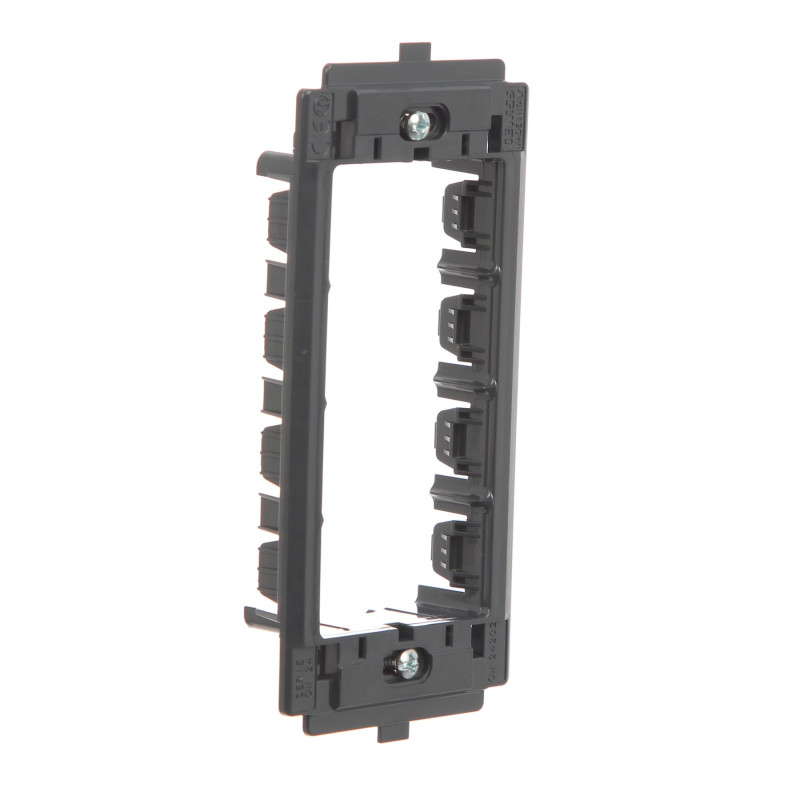 Suport pentru sistemul de rame Gewiss System GW24202-1PG, 4 module Suport pentru sistemul de rame Gewiss System GW24202-1PG, 4 module