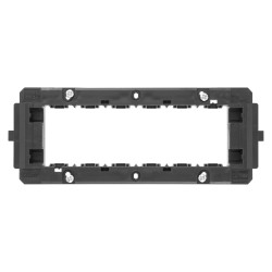 Suport pentru sistemul de rame Gewiss System GW24230-1BL, 6 module