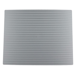 Suport pentru uscare vesela 1104174, elastomer, gri, 39 x 31 x 0.8 cm