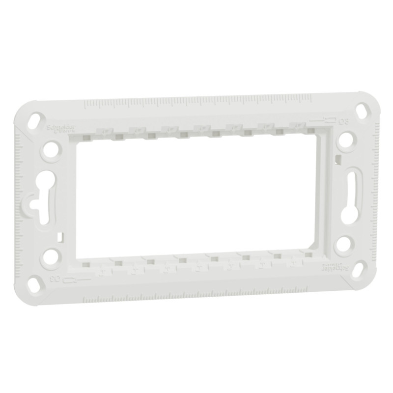 Suport plastic Schneider Electric Noua Unica NU7104P_DM, 4 module, pentru rama priza / intrerupator Suport plastic Schneider Electric Noua Unica NU7104P_DM, 4 module, pentru rama priza / intrerupator