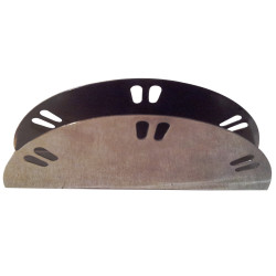 Suport servetele, inox, 2232392, 2 x 14 x 8 cm
