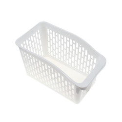 Suport tacamuri pentru dulap / frigider, Jumbo, plastic, alb, 26 x 15.5 x 17 cm