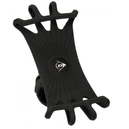 Suport telefon, pentru bicicleta Dunlop, cu prindere pe ghidon, negru