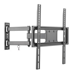 Suport TV LCD / LED, pe perete, LCD 115, reglabil, 80 - 140 cm, 35 kg, negru