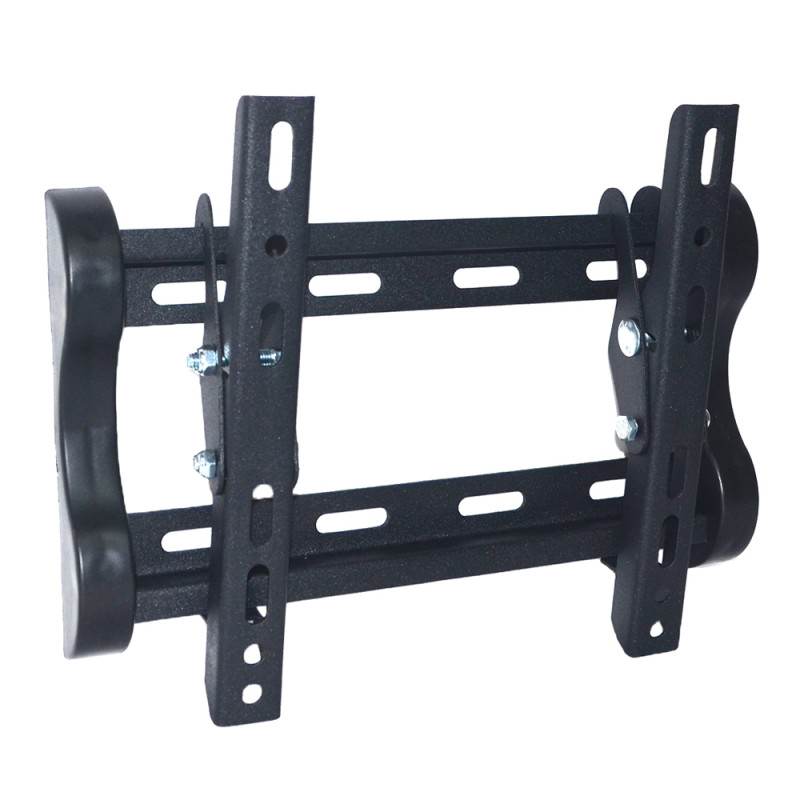 Suport TV LCD / LED, pe perete, LCD S 200, reglabil, 25 - 94 cm, 40 kg, sistem de blocare, negru