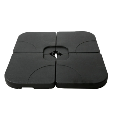 Suport umbrela Grandio Mob, HDPE, forma patrata, 50 x 50 x 7.5 cm