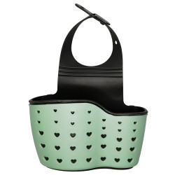 Suport ustensile K8021, plastic, 15 x 5 x 21 cm