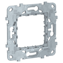 Suport zamac Schneider Electric Noua Unica NU7002_DM, 2 module, pentru rama priza / intrerupator