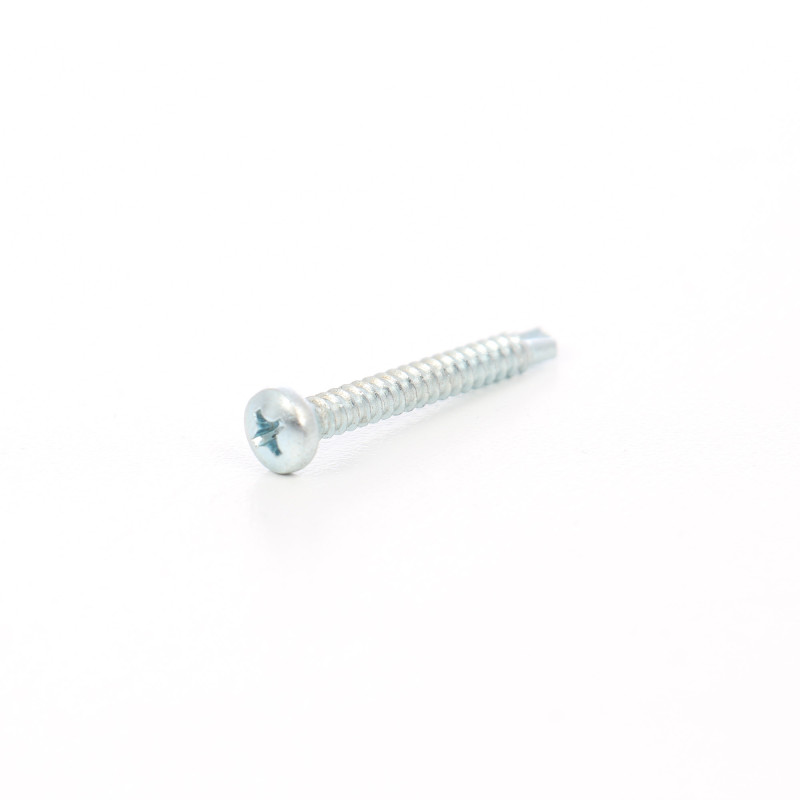 Surub autoforant, cu cap bombat, din otel, 3.9 x 32 mm, 12 bucati Surub autoforant, cu cap bombat, din otel, 3.9 x 32 mm, 12 bucati