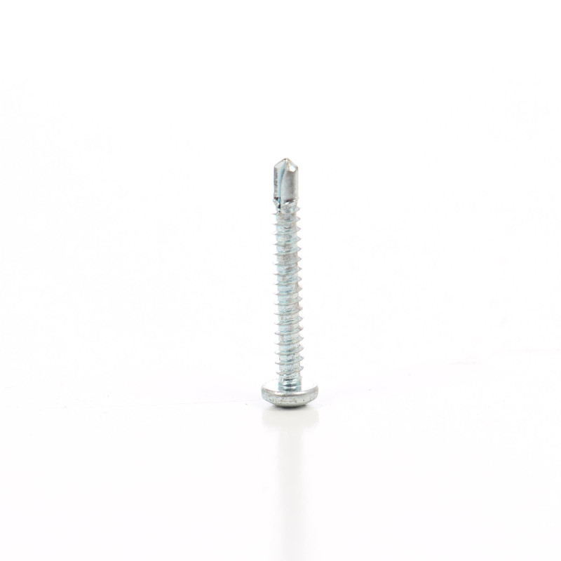 Surub autoforant, cu cap bombat, din otel, DIN 7504 N, 4.2 x 19 mm