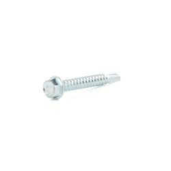 Surub autoforant, cu cap hexagonal, din otel, 5.5 x 38 mm