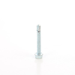 Surub autoforant, cu cap hexagonal, din otel, DIN 7504 K, 5.5 x 38 mm