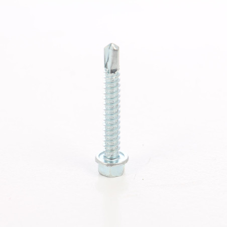 Surub autoforant, cu cap hexagonal, din otel, DIN 7504 K, 6.3 x 32 mm