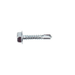 Surub autoforant, cu cap hexagonal, Hex 8, Friulsider TE, din otel, DIN 7504 K, 4.8 x 22 mm