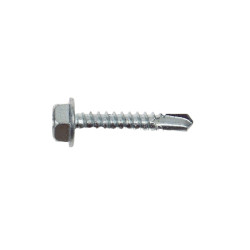 Surub autoforant, cu cap hexagonal, Hex 8, Friulsider TE, din otel, DIN 7504 K, 4.8 x 25 mm