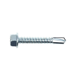 Surub autoforant, cu cap hexagonal, Hex 8, Friulsider TE, din otel, DIN 7504 K, 5.5 x 32 mm