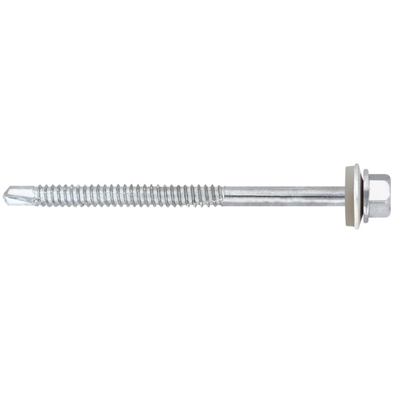 Surub autoforant, cu cap hexagonal, pentru profile metalice, Friulsider AP6, din otel, 6.3 x 45 mm Surub autoforant, cu cap hexagonal, pentru profile metalice, Friulsider AP6, din otel, 6.3 x 45 mm