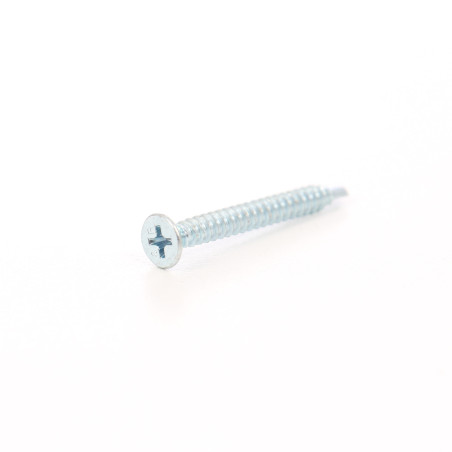 Surub autoforant, cu cap inecat, din otel, 4.2 x 38 mm, 12 bucati