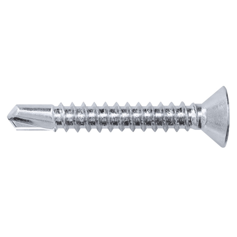 Surub autoforant, cu cap inecat, Phillips, PH 2, Friulsider TPS, din otel, 3.5 x 19 mm Surub autoforant, cu cap inecat, Phillips, PH 2, Friulsider TPS, din otel, 3.5 x 19 mm