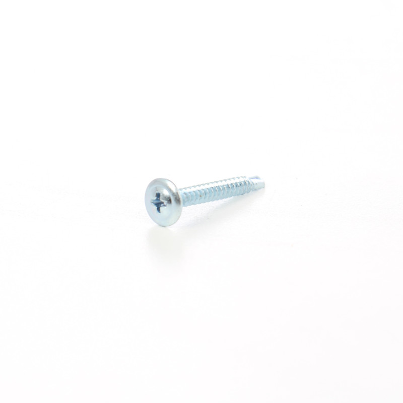 Surub autoforant, cu cap plat, cu saiba, din otel, 4.2 x 32 mm Surub autoforant, cu cap plat, cu saiba, din otel, 4.2 x 32 mm