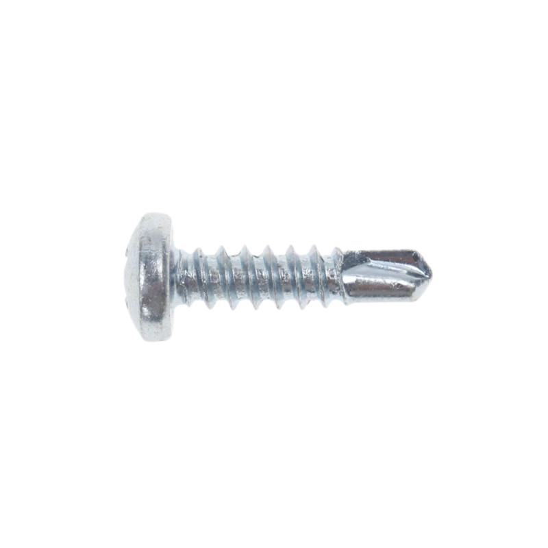 Surub autoforant pentru lemn, din otel, zincat alb, cu cap bombat, amprenta Phillips, PH 2, Friulsider, 4.2 x 16 mm Surub autoforant pentru lemn, din otel, zincat alb, cu cap bombat, amprenta Phillips, PH 2, Friulsider, 4.2 x 16 mm