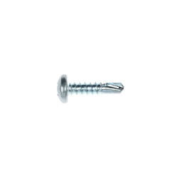 Surub autoforant pentru lemn, din otel, zincat alb, cu cap bombat, amprenta Phillips, PH 2, Friulsider, 4.2 x 19 mm, 25 bucati