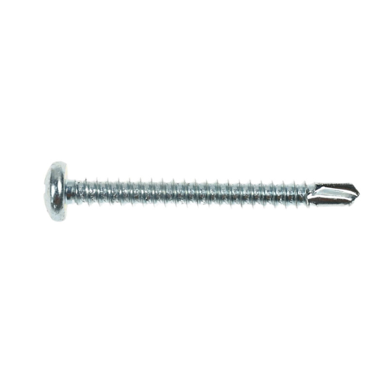 Surub autoforant pentru lemn, din otel, zincat alb, cu cap bombat, amprenta Phillips, PH 2, Friulsider, 4.2 x 38 mm Surub autoforant pentru lemn, din otel, zincat alb, cu cap bombat, amprenta Phillips, PH 2, Friulsider, 4.2 x 38 mm