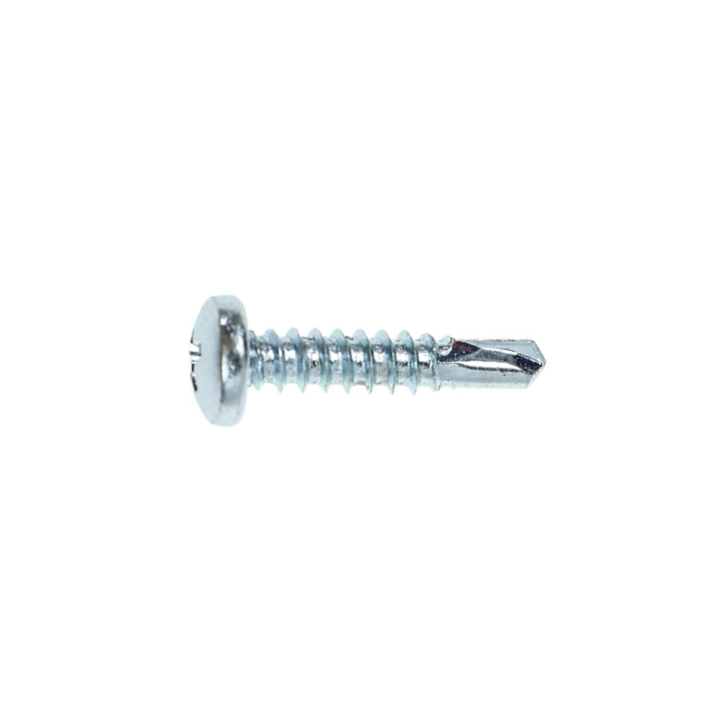 Surub autoforant pentru lemn, din otel, zincat alb, cu cap bombat, amprenta Phillips, PH 2, Friulsider, 4.8 x 22 mm Surub autoforant pentru lemn, din otel, zincat alb, cu cap bombat, amprenta Phillips, PH 2, Friulsider, 4.8 x 22 mm
