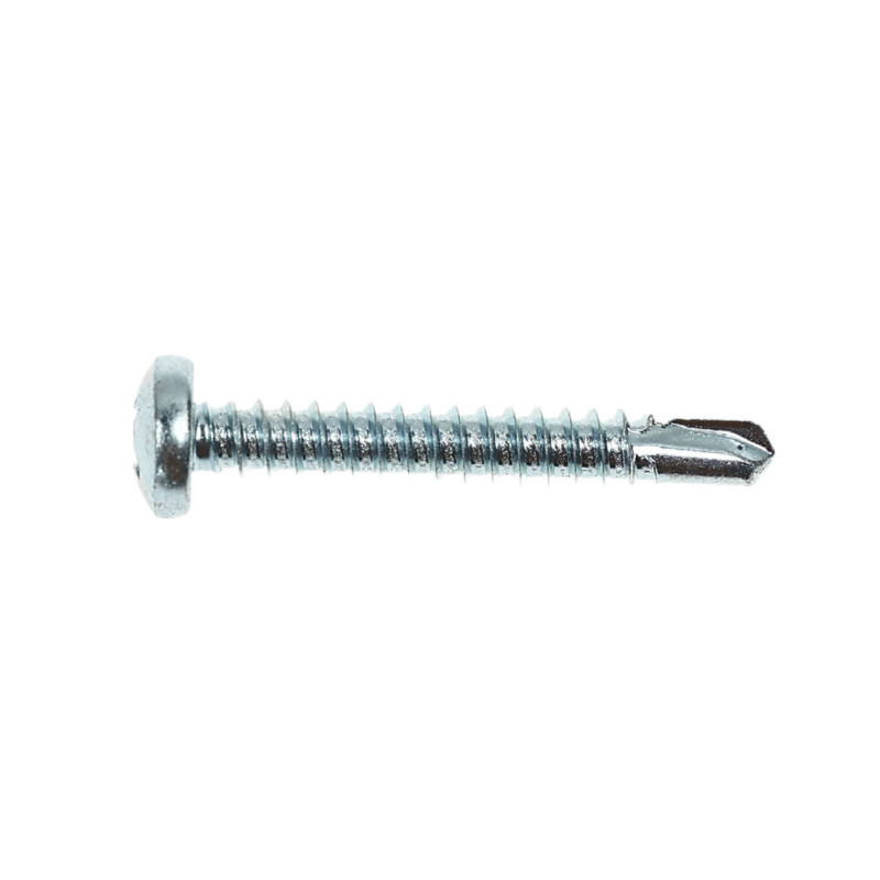 Surub autoforant pentru lemn, din otel, zincat alb, cu cap bombat, amprenta Phillips, PH 3, Friulsider, 5.5 x 38 mm Surub autoforant pentru lemn, din otel, zincat alb, cu cap bombat, amprenta Phillips, PH 3, Friulsider, 5.5 x 38 mm
