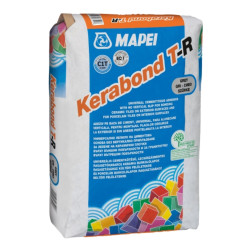 Adeziv gresie si faianta Mapei Kerabond T-R, interior / exterior, gri, 25 kg