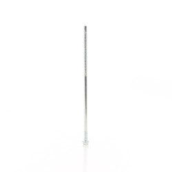 Surub autoforant, pentru panouri, cu cap hexagonal, din otel, zincat alb, SW8, 6.3/5.5 x 175 mm