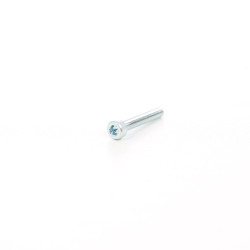 Surub cu cap cilindric, cu locas hexagonal, otel, zincat alb, DIN 912-8.8, SW 2.5, M3 x 25 mm