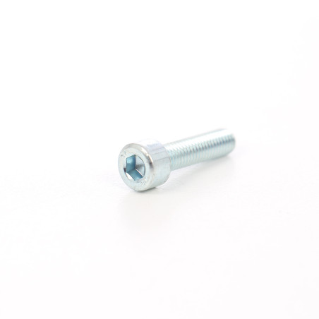 Surub cu cap cilindric, cu locas hexagonal, otel, zincat alb, DIN 912-8.8, SW 4, M5 x 16 mm