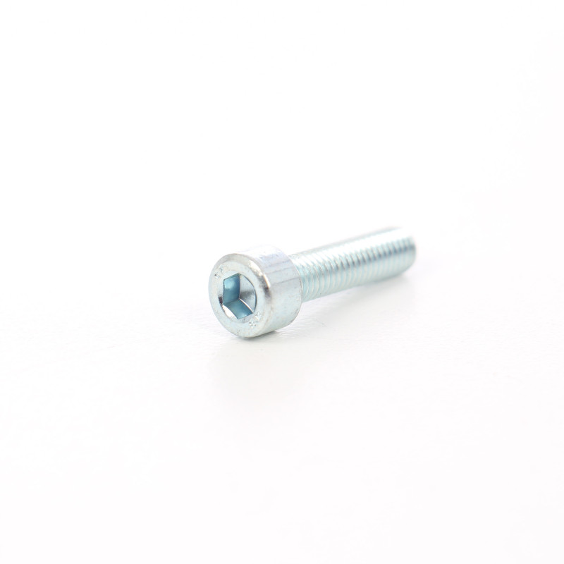 Surub cu cap cilindric, cu locas hexagonal, otel, zincat alb, DIN 912-8.8, SW 4, M5 x 20 mm Surub cu cap cilindric, cu locas hexagonal, otel, zincat alb, DIN 912-8.8, SW 4, M5 x 20 mm