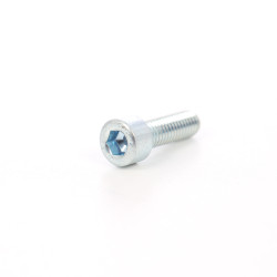 Surub cu cap cilindric, cu locas hexagonal, otel, zincat alb, DIN 912-8.8, SW 5, M6 x 25 mm