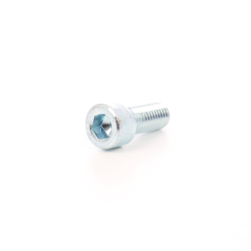 Surub cu cap cilindric, cu locas hexagonal, otel, zincat alb, DIN 912-8.8, SW 8, M10 x 25 mm Surub cu cap cilindric, cu locas hexagonal, otel, zincat alb, DIN 912-8.8, SW 8, M10 x 25 mm