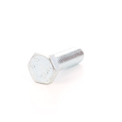 Surub cu cap hexagonal, filetat complet, otel, zincat alb, M14 x 60 mm