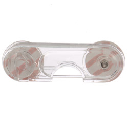 Blocator dulap transparent, 33 x 95 x 14 mm, 2 buc