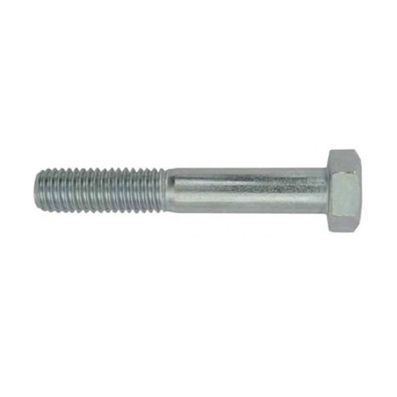 Surub cu cap hexagonal, filetat partial, otel, zincat alb, M20 x 140 mm Surub cu cap hexagonal, filetat partial, otel, zincat alb, M20 x 140 mm