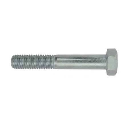 Surub cu cap hexagonal, filetat partial, otel, zincat alb, M20 x 140 mm