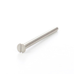 Surub cu cap inecat crestat, inox, M6 x 90 mm