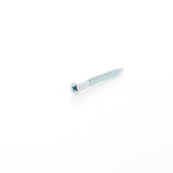 Surub de cuplare, pentru PAL, cu cap inecat, din otel, zincat alb, 5 x 50 mm, 25 bucati