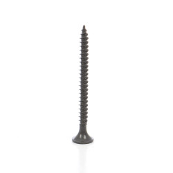 Surub pentru gips carton, autofiletant, cap inecat cruce, din otel fosfatat gri, amprenta Phillips, PH2, 3.5 x 45 mm