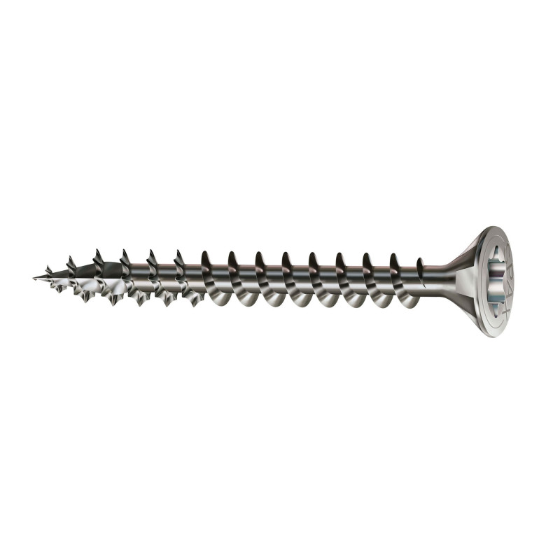 Surub pentru lemn, autofiletant, din inox, cu cap inecat, Spax, amprenta T-STAR plus, 6 x 60 mm Surub pentru lemn, autofiletant, din inox, cu cap inecat, Spax, amprenta T-STAR plus, 6 x 60 mm