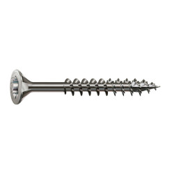 Surub pentru lemn, autofiletant, din otel, cu cap inecat, Spax, amprenta T-STAR plus, 6 x 80 mm